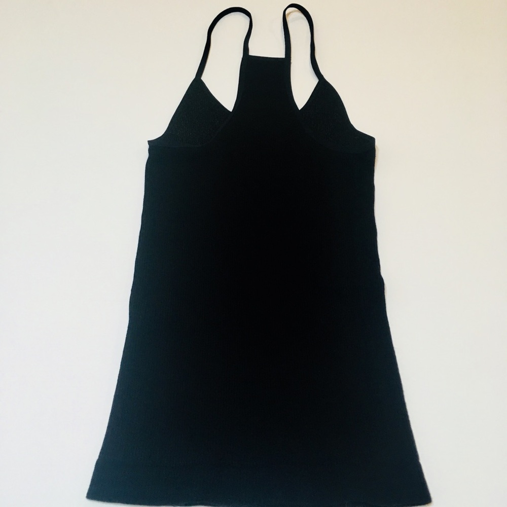 🆕Free People Black Ribbed Racer Tank - Picture 7 of 8